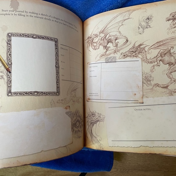 NEW 2006 Dragonology, Tracking & Taming Dragons. A Deluxe Book & Model Set. - Picture 6 of 8